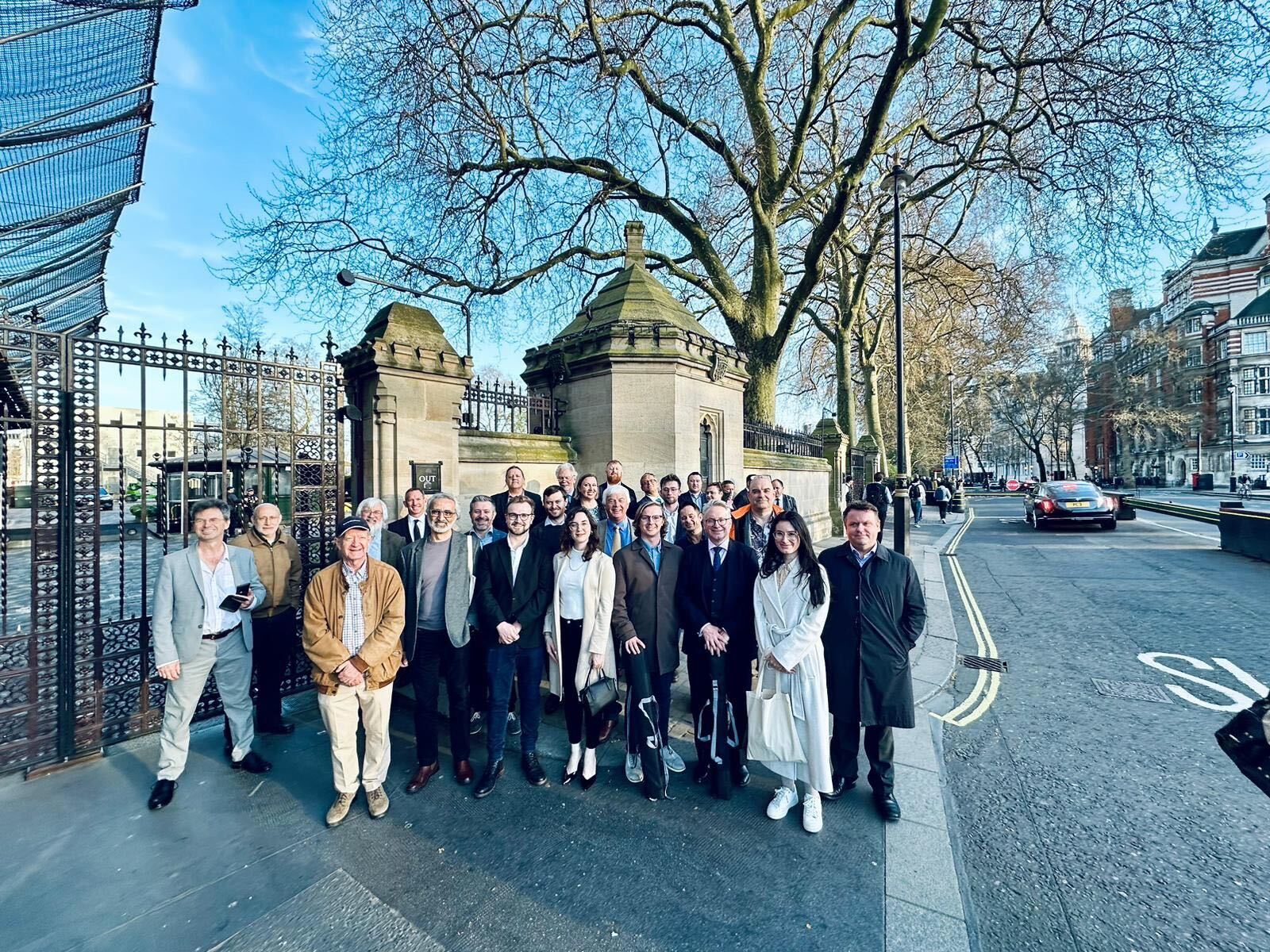 The App Association delegation at the Houses of Parliament